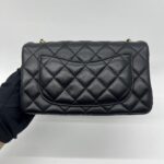 Chanel Mini Rectangular Pearl Lambskin Black GHW