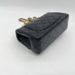 Chanel Mini Rectangular Pearl Lambskin Black GHW