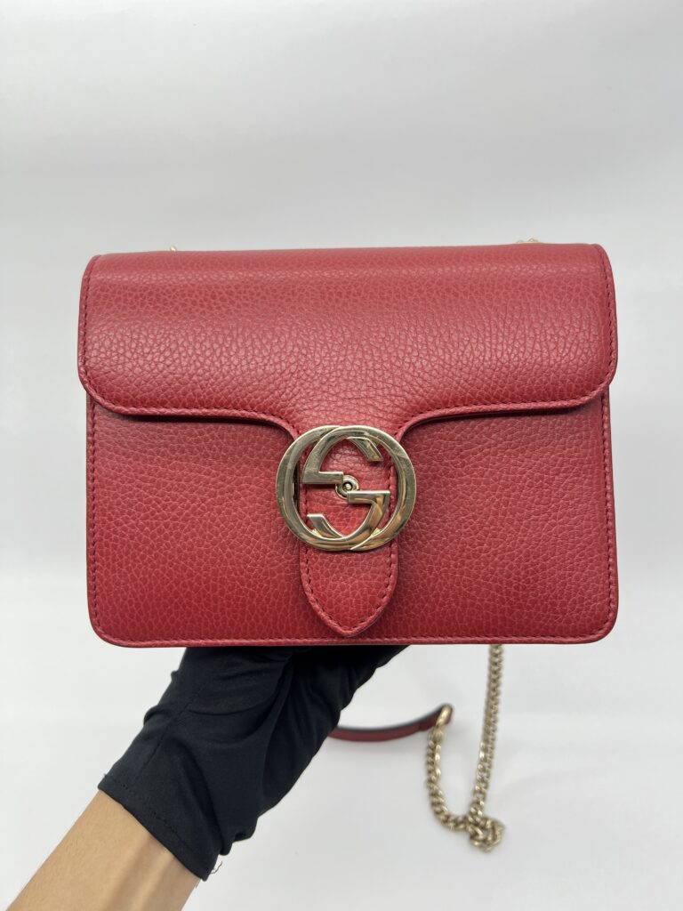 Gucci GG Interlocking Red GHW