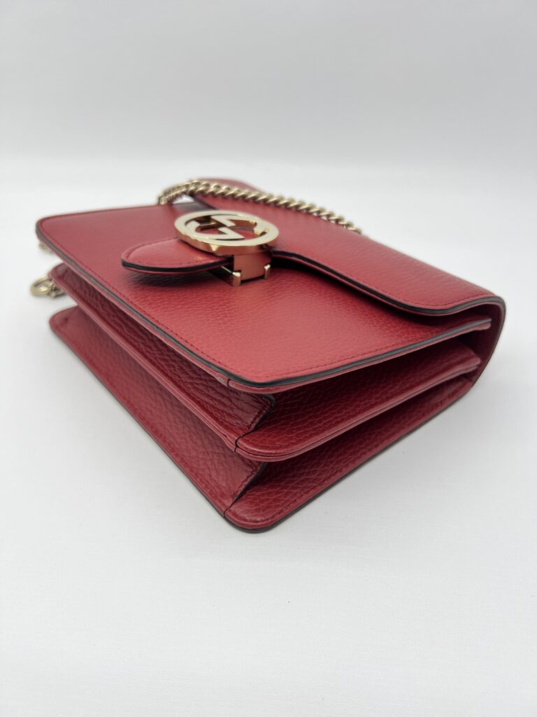 Gucci GG Interlocking Red GHW