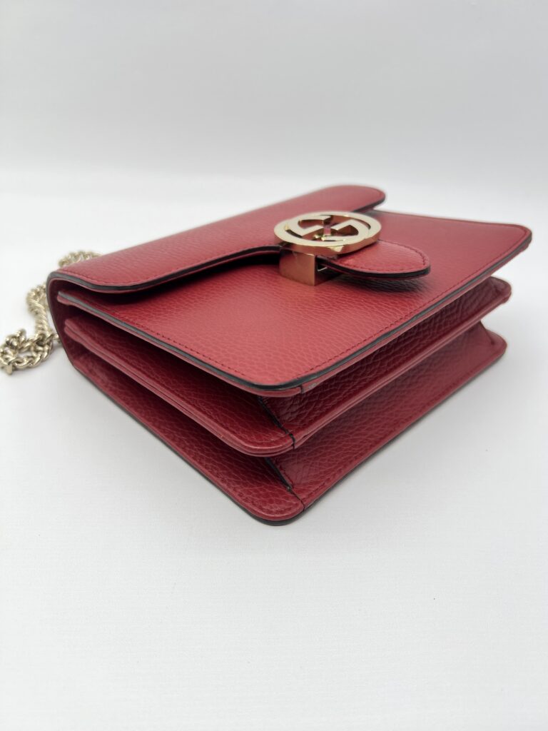 Gucci GG Interlocking Red GHW