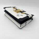 Louis Vuitton Trunk Clutch Epi Black White GHW