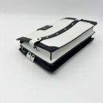 Louis Vuitton Trunk Clutch Epi Black White GHW