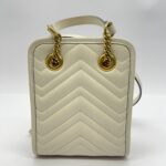 Gucci Marmont Crossbody Ivory GHW