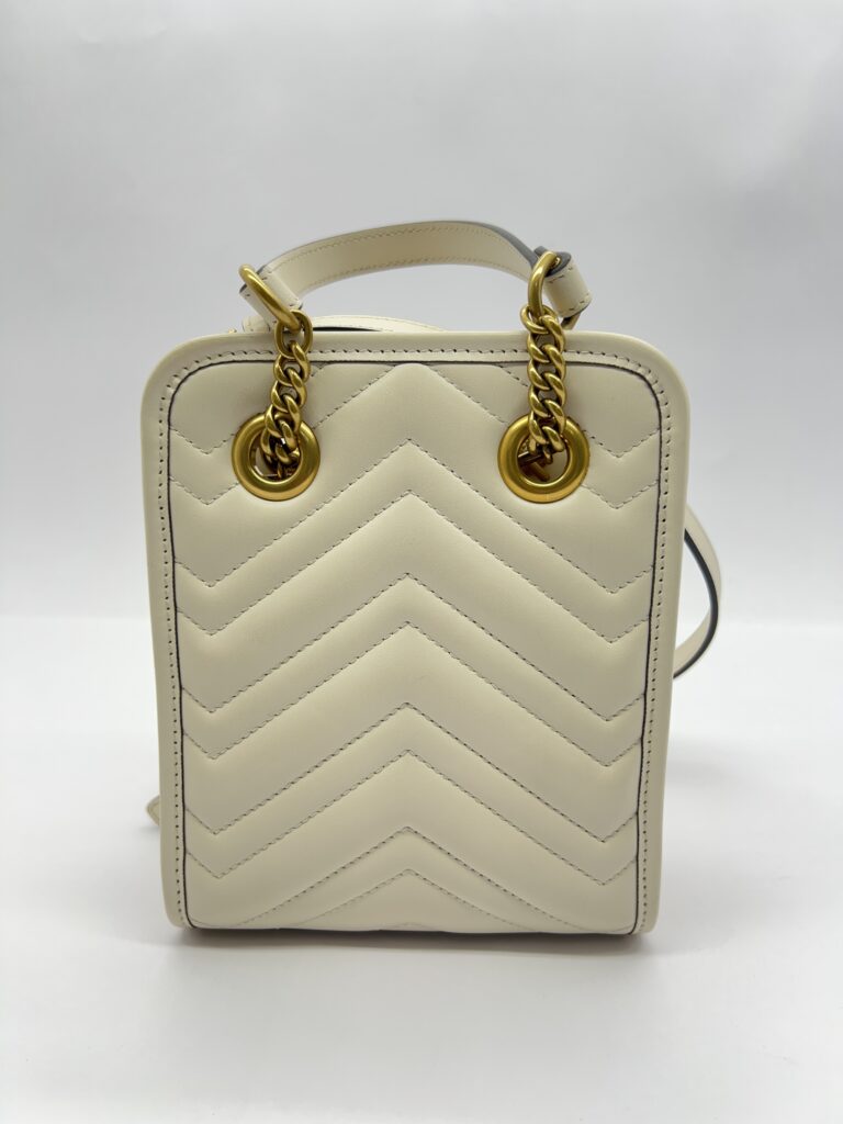 Gucci Marmont Crossbody Ivory GHW