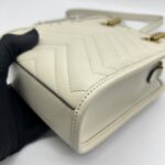 Gucci Marmont Crossbody Ivory GHW