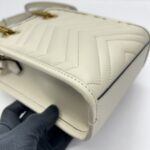 Gucci Marmont Crossbody Ivory GHW
