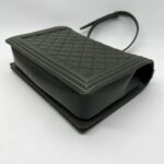 Chanel Boy 30 Lambskin Olive GHW