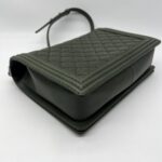 Chanel Boy 30 Lambskin Olive GHW