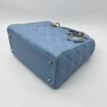 Dior Ladydior Medium Lambskin Blue SHW
