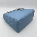 Dior Ladydior Medium Lambskin Blue SHW