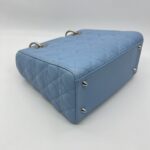 Dior Ladydior Medium Lambskin Blue SHW