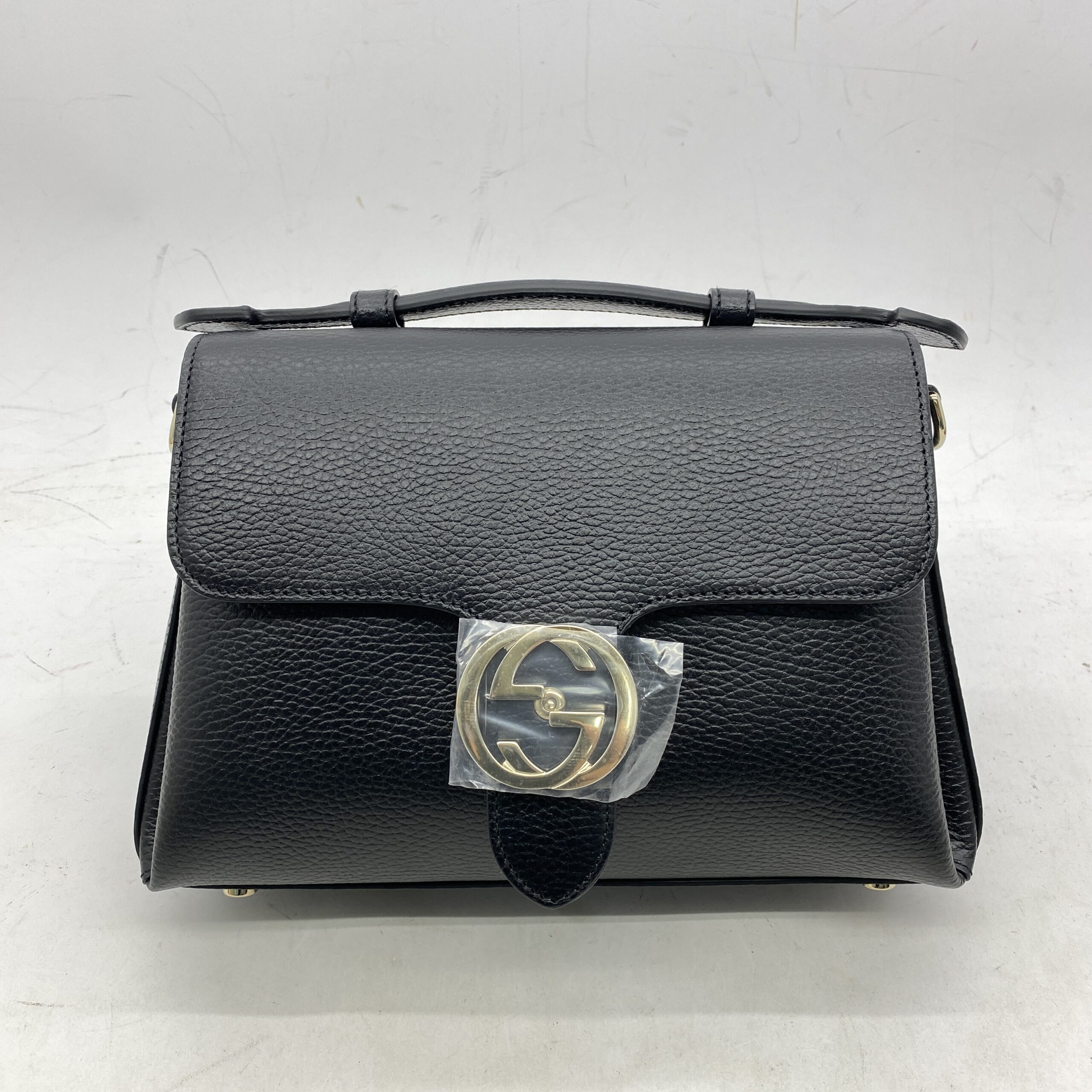 Gucci Interlocking Top Black LGHW