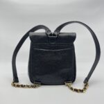 Chanel Vintage CC Backpack Caviar Black GHW