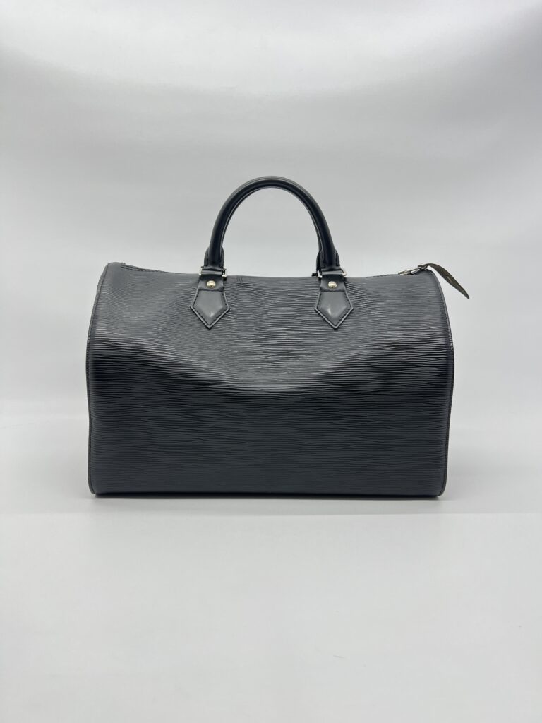 Louis Vuitton Speedy 30 Epi Black SHW