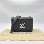 Louis Vuitton Twist MM Epi Black SHW