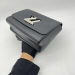 Louis Vuitton Twist MM Epi Black SHW