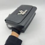 Louis Vuitton Twist MM Epi Black SHW