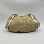 Gucci Abey Tote Bag GG Canvas Gold GHW