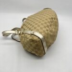 Gucci Abey Tote Bag GG Canvas Gold GHW