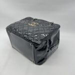 Chanel Brilliant Patent Camera Vernis Black SHW