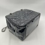 Chanel Brilliant Patent Camera Vernis Black SHW