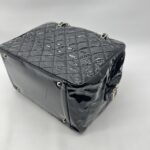 Chanel Brilliant Patent Camera Vernis Black SHW