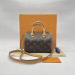 Louis Vuitton Nano Speedy Monogram GHW