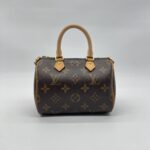 Louis Vuitton Nano Speedy Monogram GHW