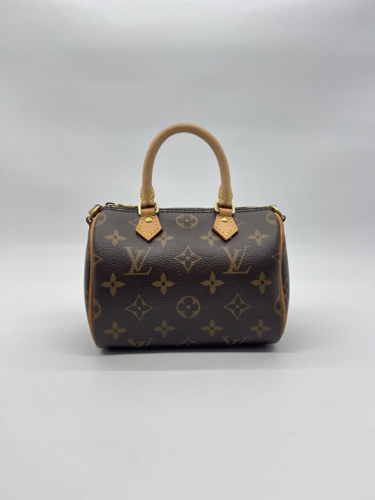 Louis Vuitton Nano Speedy Monogram GHW