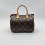 Louis Vuitton Nano Speedy Monogram GHW