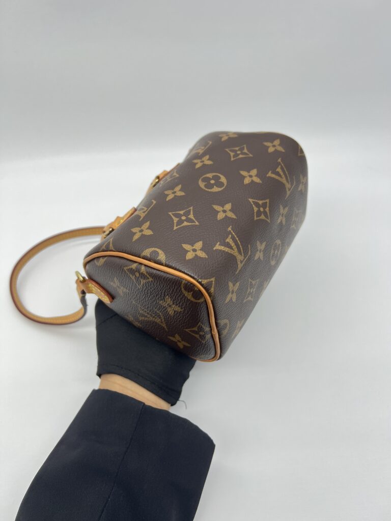 Louis Vuitton Nano Speedy Monogram GHW