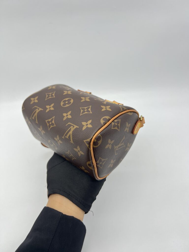 Louis Vuitton Nano Speedy Monogram GHW