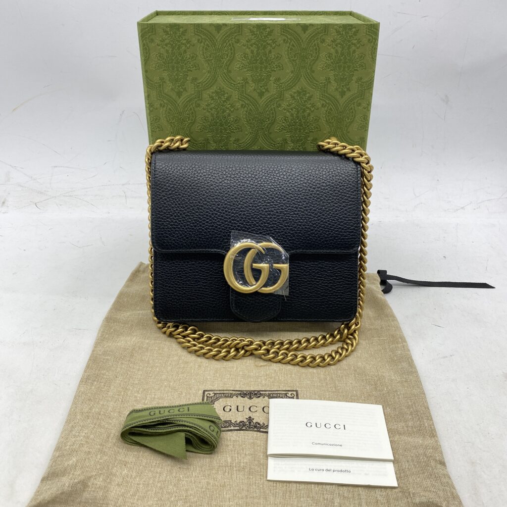 Gucci Marmont Chain Black GHW