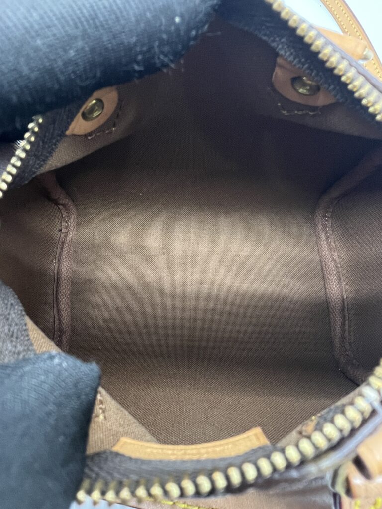 Louis Vuitton Nano Speedy Monogram GHW