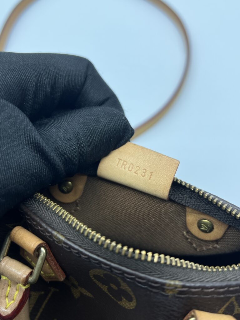 Louis Vuitton Nano Speedy Monogram GHW