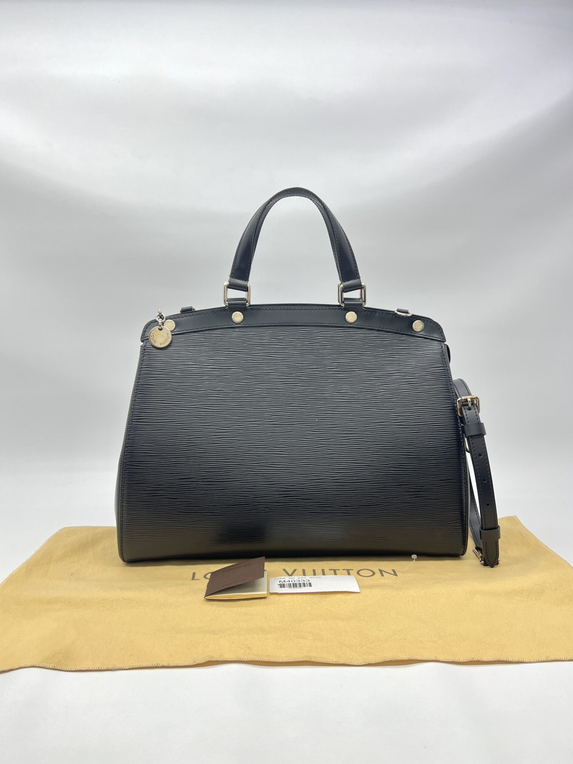 Louis Vuitton Brea GM Epi Noir SHW