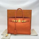 Hermes Birkin 30 Togo Orange Poppy GHW