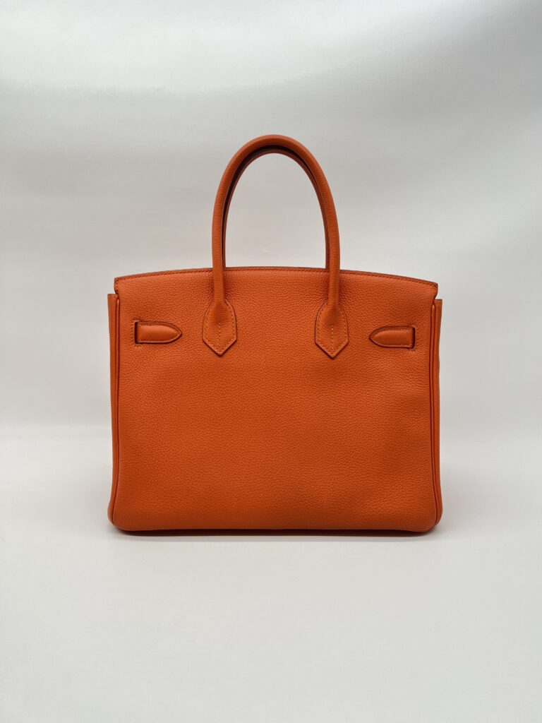 Hermes Birkin 30 Togo Orange Poppy GHW