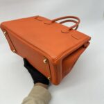 Hermes Birkin 30 Togo Orange Poppy GHW