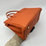 Hermes Birkin 30 Togo Orange Poppy GHW