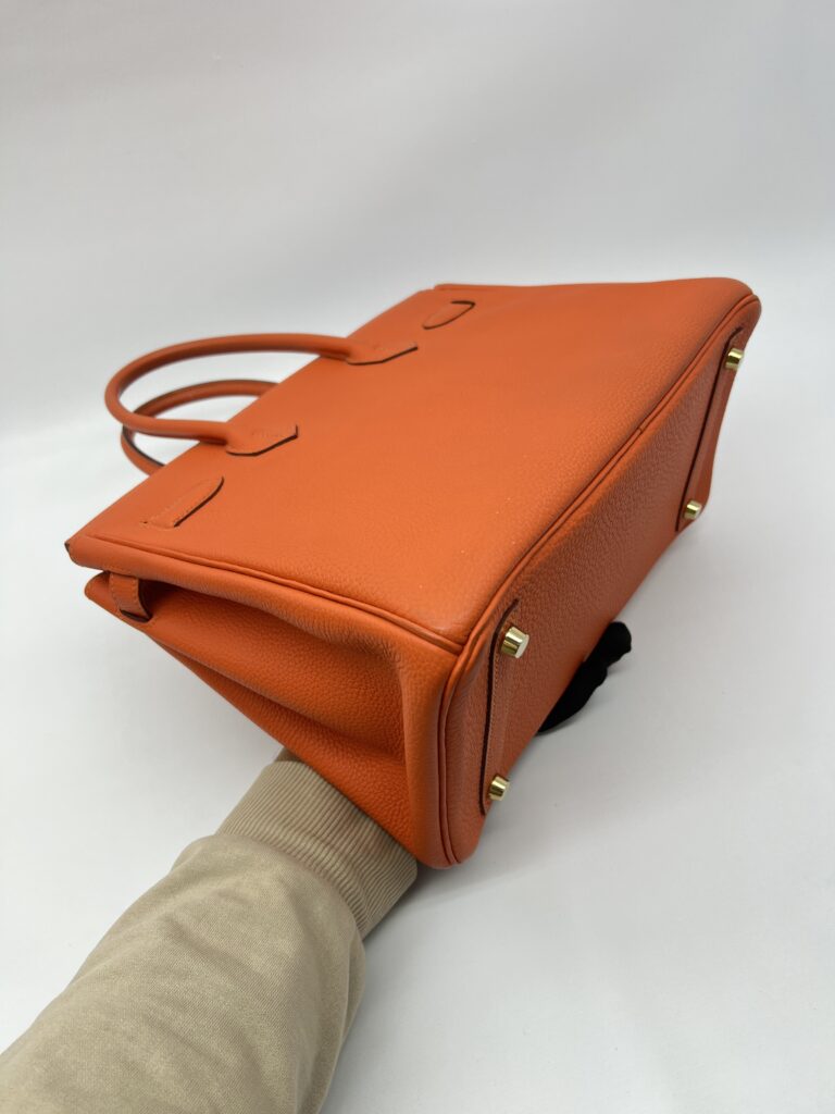 Hermes Birkin 30 Togo Orange Poppy GHW