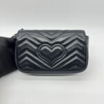 Gucci Marmont Super Mini Black GHW