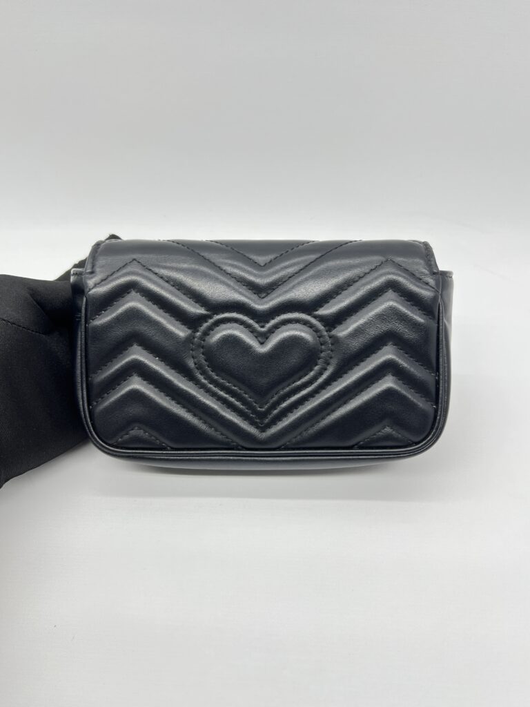 Gucci Marmont Super Mini Black GHW
