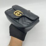 Gucci Marmont Super Mini Black GHW