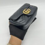 Gucci Marmont Super Mini Black GHW