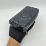 Gucci Marmont Super Mini Black GHW