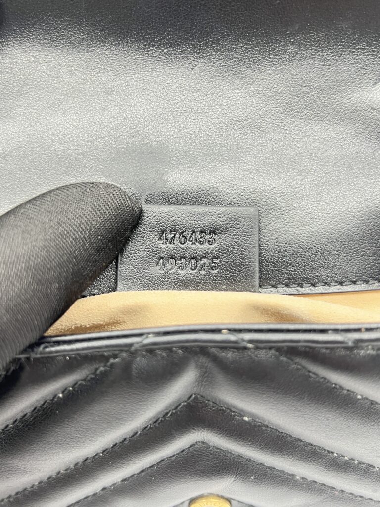 Gucci Marmont Super Mini Black GHW