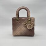 Dior Lady Dior Small Gradient Lambskin Nude Mauve LGHW