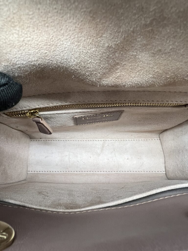 Dior Lady Dior Small Gradient Lambskin Nude Mauve LGHW